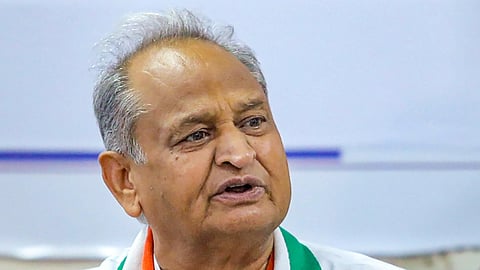 Former Rajasthan chief minister Ashok Gehlot.