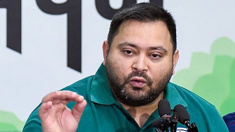 RJD leader and Bihar LoP Tejashwi Yadav.