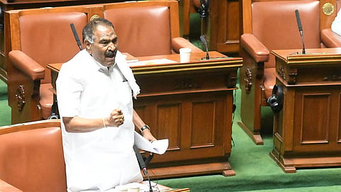 Minister KM Shivalinge Gowda