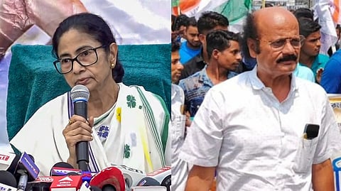 Mamata Banerjee, Trinamool Congress candidate Rabiul Alam Chowdhury