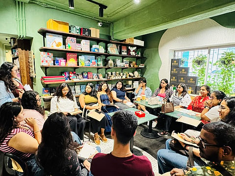 Members of Shrutee Choudhary’s letter-writing community Letters from a Better Place gather for a meeting