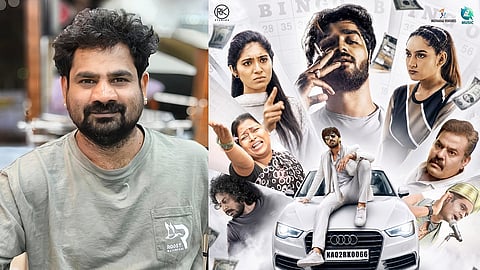 Bingo director Shankar Konamanahalli (L), its poster