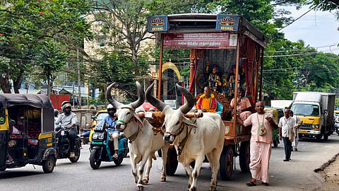 The ISKCON 'padayatra' has been traversing across India for the past 42 years.