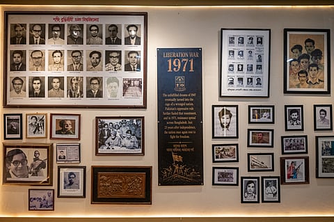 This photograph taken on September 17, 2026 shows a general view of the Dhaka University Central Students’ Union (DUCSU) Museum inside the university’s campus in Dhaka.