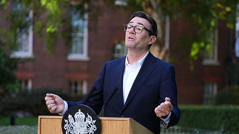 Britain's Prime Minister Andy Burnham