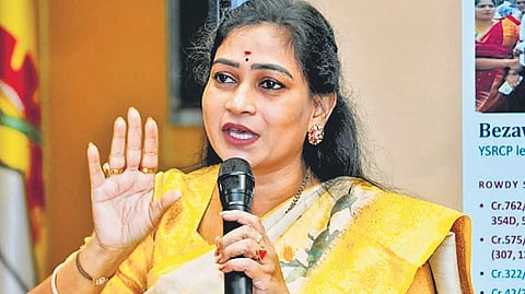 Home Minister Vangalapudi Anitha