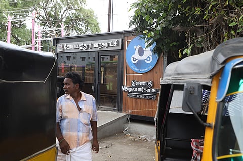 Coimbatore: A resting shelter set up by the Coimbatore City Municipal Corporation (CCMC) for gig workers lies unused and poorly maintai