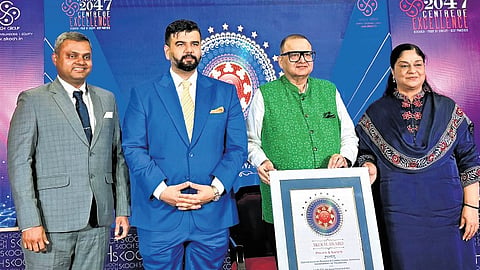 Telangana Prisons on Saturday received SKOCH Award-2026 for for its innovative initiative of "Establishing NIVRUTTI De-Addiction Centres in Telangana Prisons.