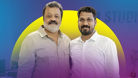 Suresh Gopi and Listin Stephen