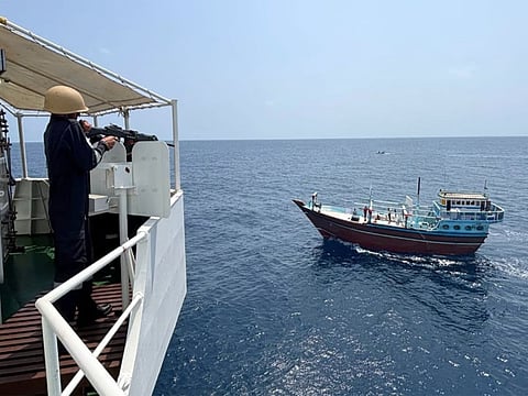The Indian Coast Guard, in a joint operation with the Gujarat ATS, has seized 526 kg of methamphetamine and heroin valued at more than Rs 3,000 crore from an Iranian boat in the Arabian Sea.