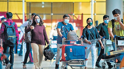 Mumbai airport's two terminals currently handle an average of 950 flights a day, with 53 international and seven domestic airlines operating from the airport.