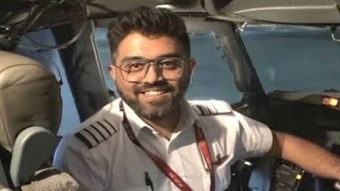 Indian pilot Smit Machchhar.