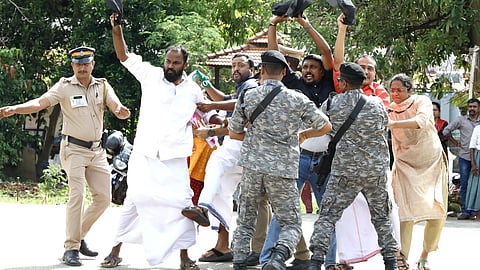 BJP approaches Governor seeking action against Minister OJ Janeesh over black-flag protest against Shah