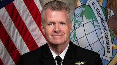 Admiral Samuel J Paparo, commander of the US Pacific Command (USPACOM)
