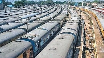 Annual passenger footfall across the Raipur division rose from 1.57 crore in 2003 to 5.09 crore.