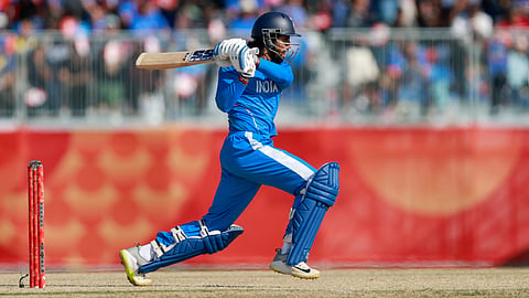 Tilak Varma scored an unbeaten 51 off 22 balls to help India reach 211/6 after 20 overs