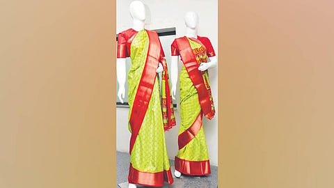 For Sircilla’s powerloom sector, the order means more than a pile of sarees waiting to be woven. It keeps thousands of weavers and workers at their looms and ensures a steady stream of work for the district’s government-order production units.