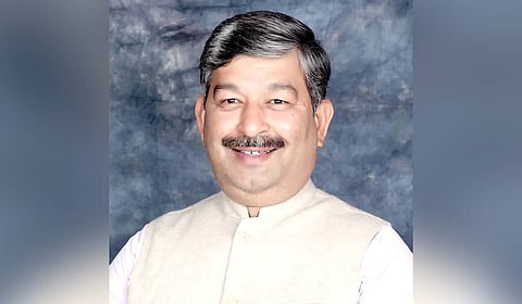 Dinesh Arya, the BJP candidate rom Uttarakhand for the 2026 Rajya Sabha election.