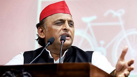 Samajwadi Party chief Akhilesh Yadav.