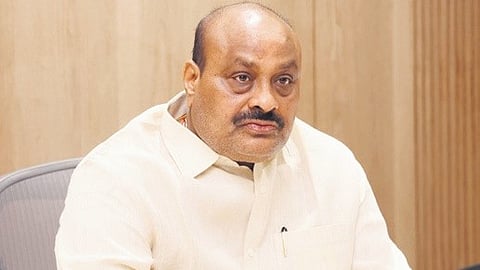 Agriculture Minister Kinjarapu Atchannaidu.