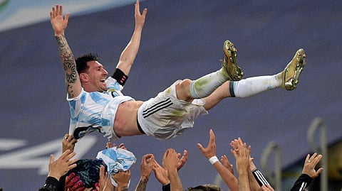 Messi also bows out as Argentina's record appearance-maker and leading scorer, with 125 goals in 207 games, as well as a record 68 assists.