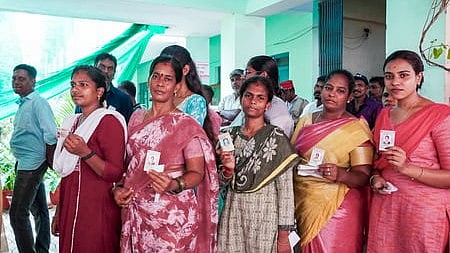 Polling was held at 31 polling stations, including pink polling station at St Joseph of Cluny Higher Secondary School.
