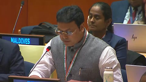 MP Biplab Kumar Deb
delivered India's National Statement at the 81st Session of the UNGA of the Sixth Committee on the agenda item “Measures to Eliminate International Terrorism.”