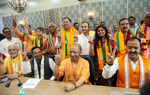The BJP has fielded eight candidates for the 10 Rajya Sabha seats falling vacant from Uttar Pradesh.