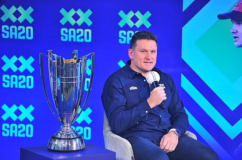 SA20 League Commissioner Graeme Smith