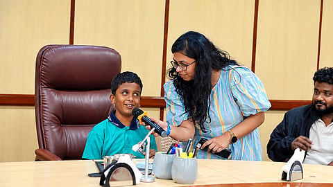 Rahul, was invited to symbolically take on the role of BDA Chairman for a day.