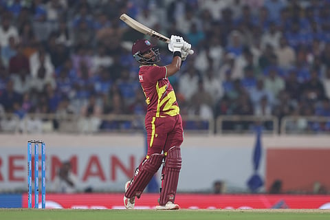 Shai Hope led the chase for West Indies in Ranchi on Friday