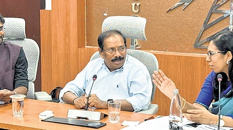 K Vijayanand, IAS, Special Chief Secretary, Energy chaired a high-level review of the Stateâ?Ts power supply position at Vidyut Soudha on Friday.