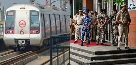 Delhi police has also sought a reduction in the frequency of metro trains, citing the possibility of unlawful movement towards sensitive locations.