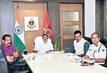 DGP in-charge Vinaytosh Mishra holds meeting on campus violence
