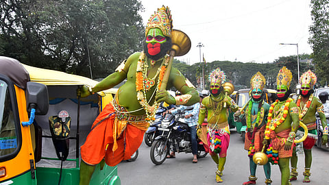 Even invisibly, Hanuman inspires us