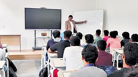 Over the past 20 years, academy founder M Mahesh has organised programmes for engineering students focused on employability and preparing them for the requirements of multinational companies.