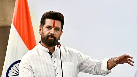 Union minister Chirag Paswan.