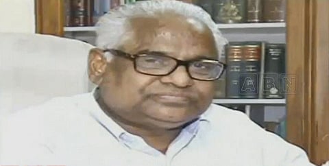 Former advocate-general of Telangana and senior advocate K Ramakrishna Reddy