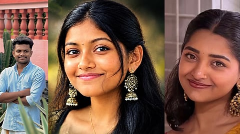 From Left to right: Iyas, Gopika and Devika