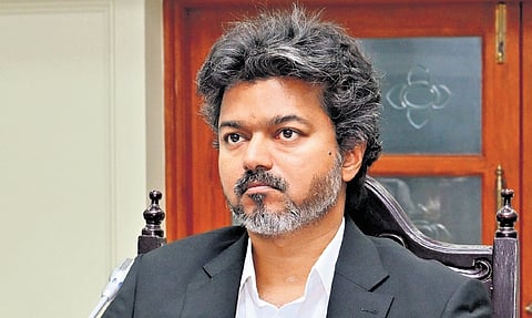 Tamil Nadu Chief Minister Vijay.