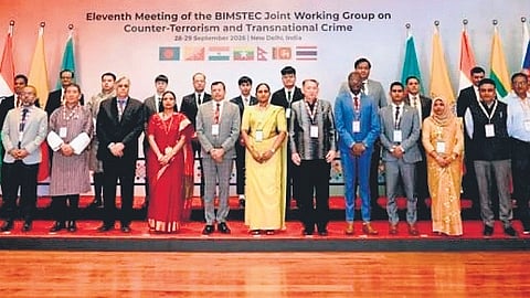 File image of the 11th meeting of the BIMSTEC group on counter-terrorism