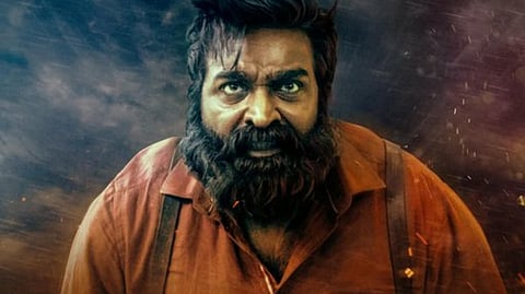Vijay Sethupathi in a poster for Mysskin's Train
