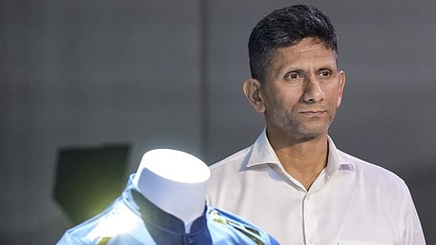 Karnataka State Cricket Association (KSCA) President Venkatesh Prasad during the Maharaja Trophy KSCA T20 season 5 anthem and Bengaluru.