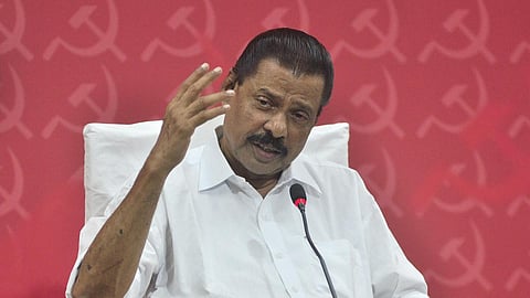 CPM state secretary M V Govindan.