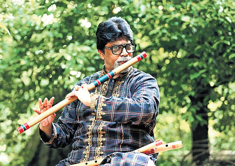 Musician and creative artist Pandit R B Nair