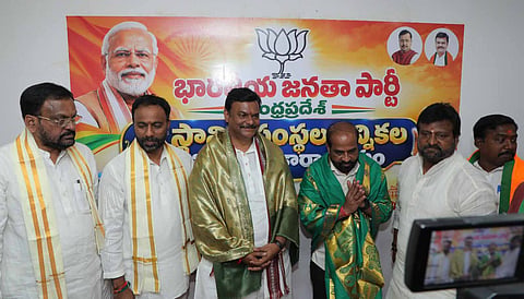 The war room was inaugurated by BJP state president PVN Madhav and Minister Y Satya Kumar Yadav to monitor election strategies, ground-level developments and coordination among workers
