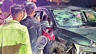 Police said accused Prakash Chandra Pangari was drunk and driving on the wrong side of the road when he rammed his car into an auto-rickshaw
