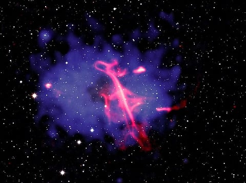 Radio wave formation is nicknamed Treble Clef for its musical shape.