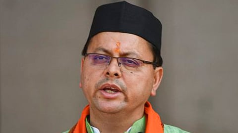 Uttarakhand Chief Minister Pushkar Singh Dhami.