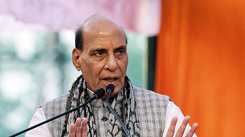 Union Defence Minister Rajnath Singh.